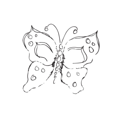 Kaisercraft - FLUTTER - silikonové razítko
