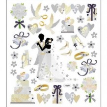 Sticker King - WEDDING Stickers - samolepky