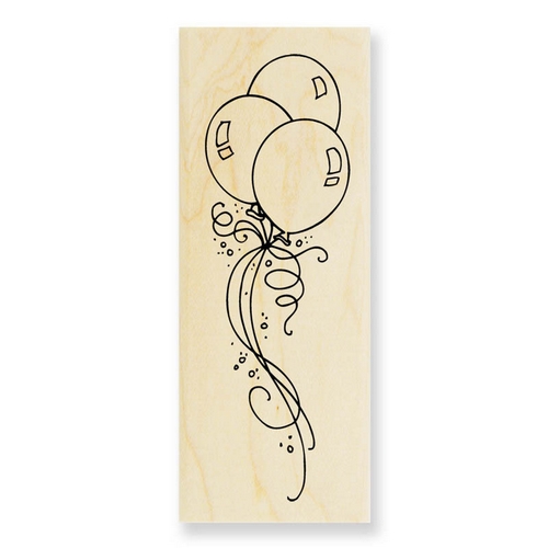 Stampendous - PARTY BALLOONS - razítko pro scrapbook