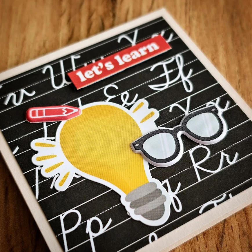 POST-IT BLOČEK | Pro paní učitelku - žárovka a brýle (833)
