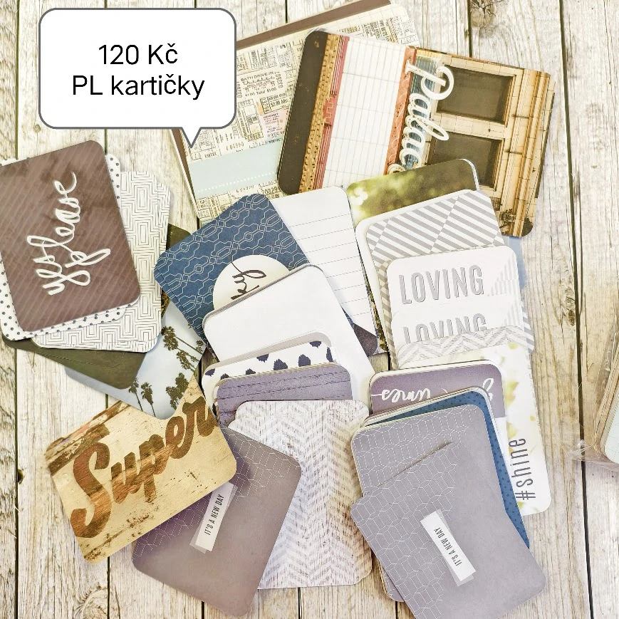 Project Life kartičky pánské, příroda