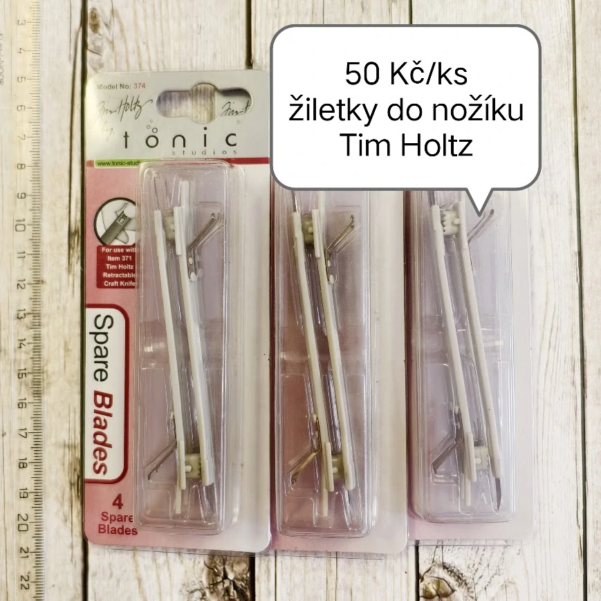 Žiletky do nožíku Tim Holtz