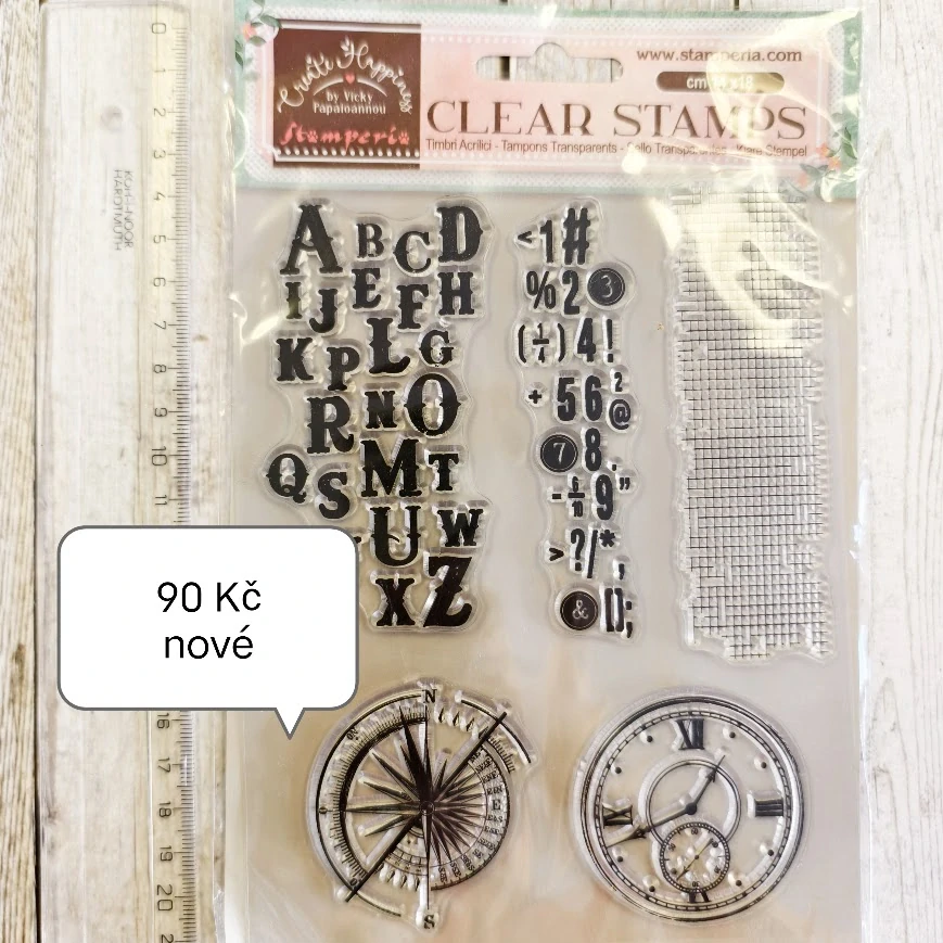 Razítka Stamperia mixed media