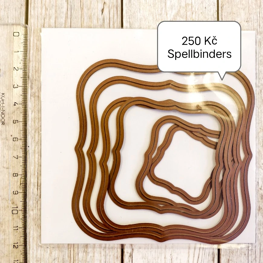 Vyřezávací šablony Spellbinders rámečky