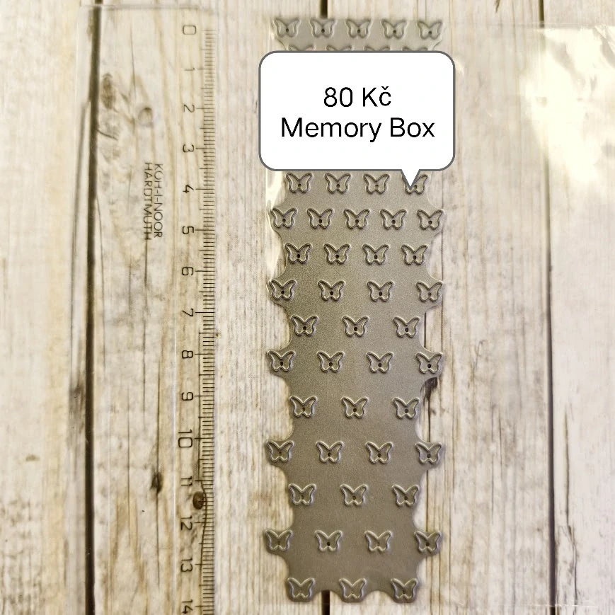 Vyřezávací šablona Memory Box motýlci