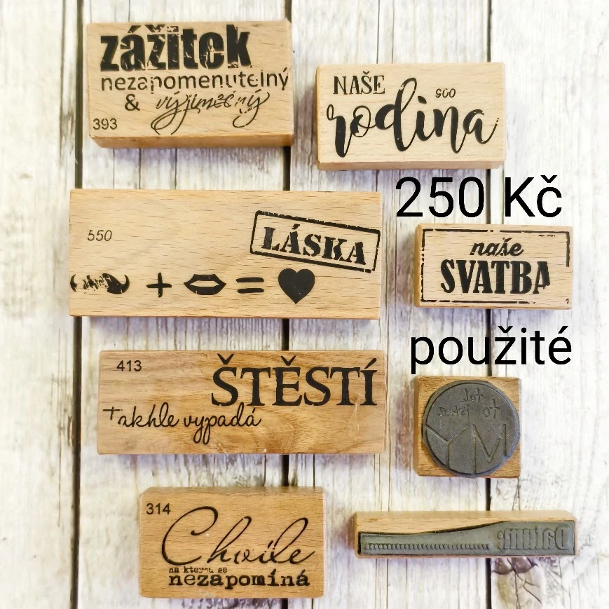 Razítka Keta - láska a rodina
