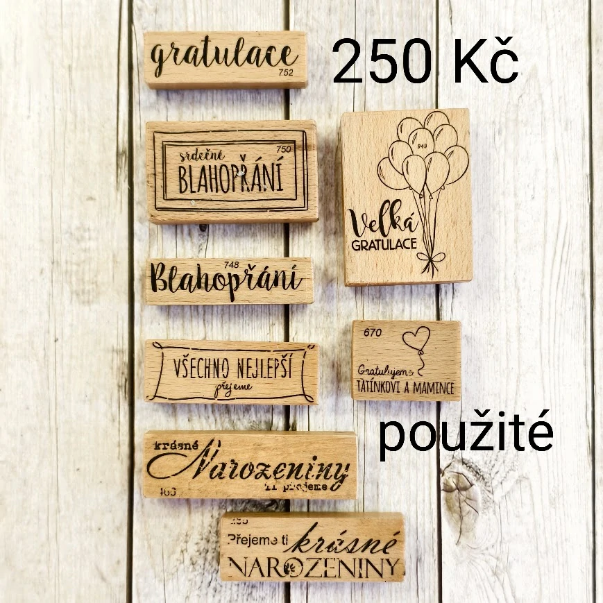 Razítka Keta - narozeniny