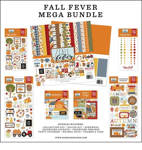 Echo Park - FALL FEVER Mega Bundle - mega sada