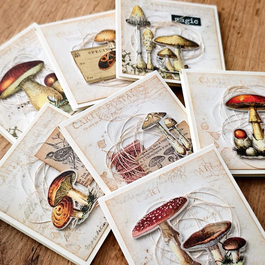 POST-IT BLOČEK | ZE STARÉHO HERBÁŘE - hnojník, patina (856)