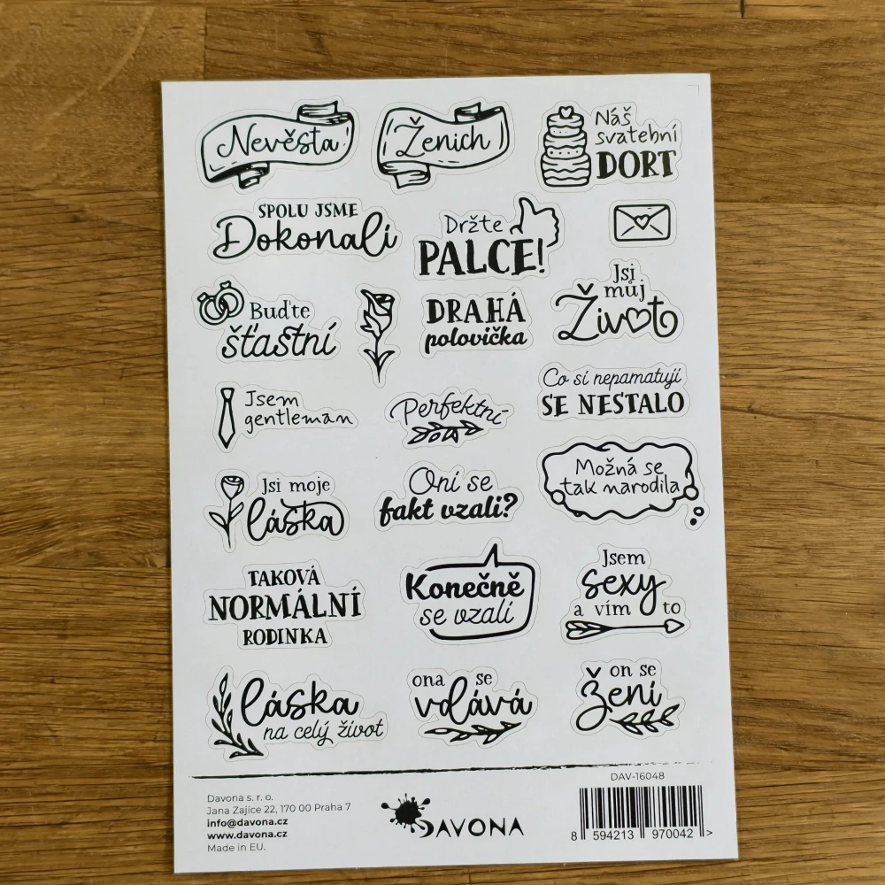 VÝPRODEJ - sada samolepek č. 2