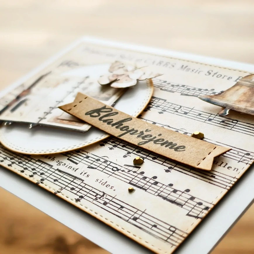 PŘÁNÍ K NAROZENINÁM PRO MUŽE - vintage s deníkem