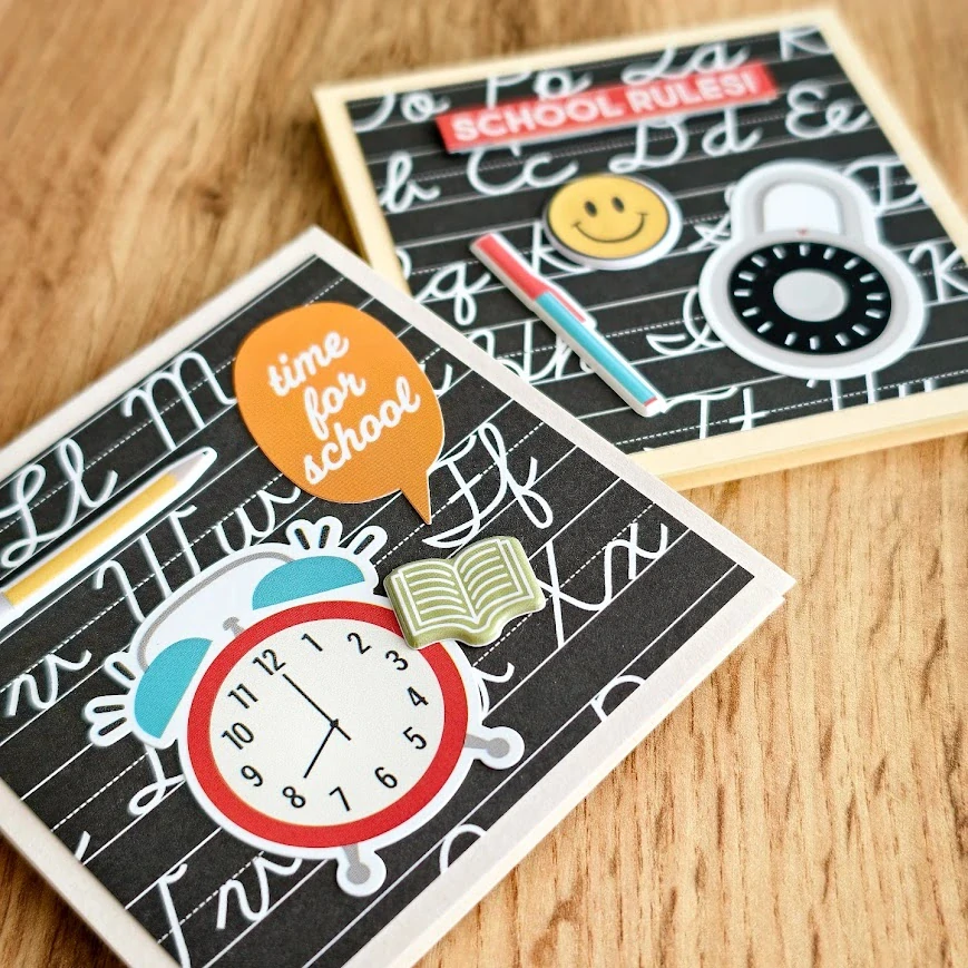 POST-IT BLOČEK | Pro paní učitelku - budík a tužka (829)