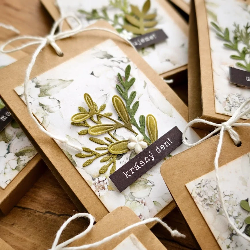 ČAJOVÁ CHVILKA | Šeptání jara - dárkové kapsičky, sada 3 ks