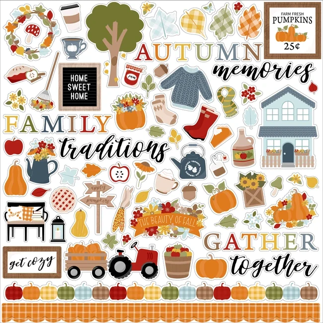 Echo Park - FALL FEVER Mega Bundle - mega sada