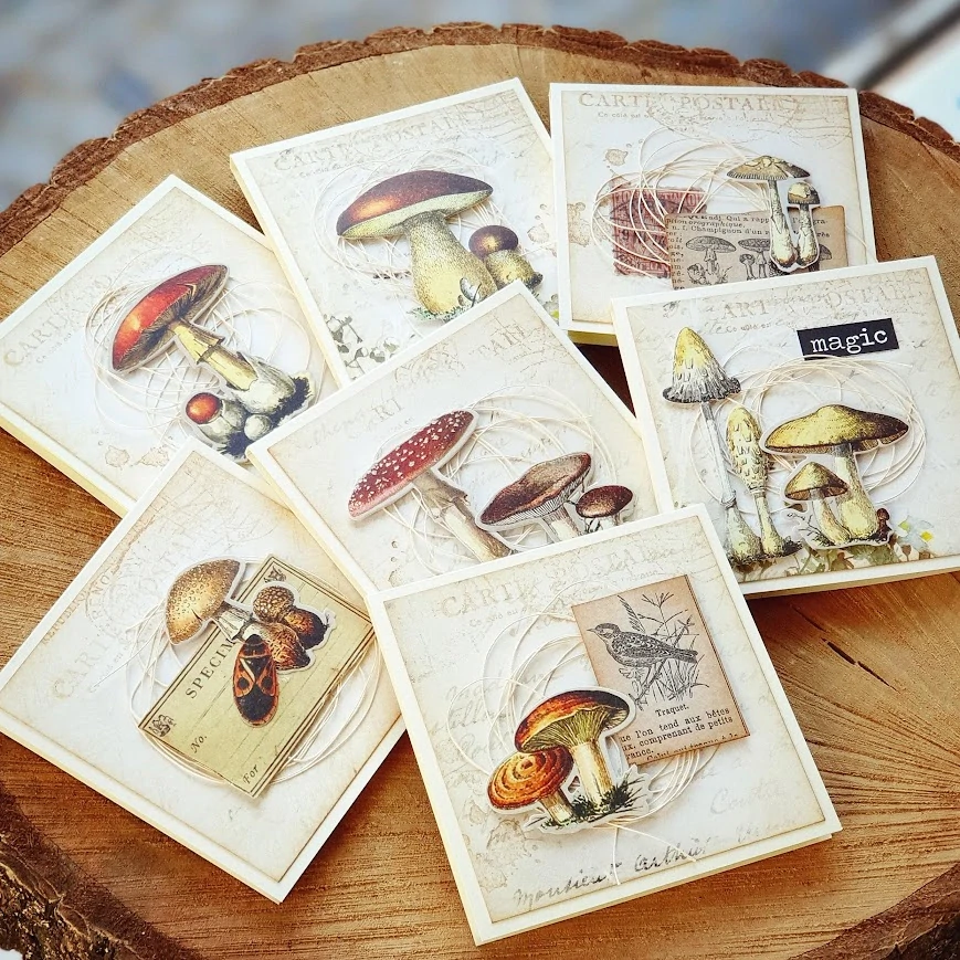 POST-IT BLOČEK | ZE STARÉHO HERBÁŘE - hnojník, patina (856)