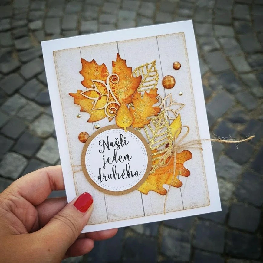Lawn Fawn - STITCHED LEAVES - vyřezávací šablony