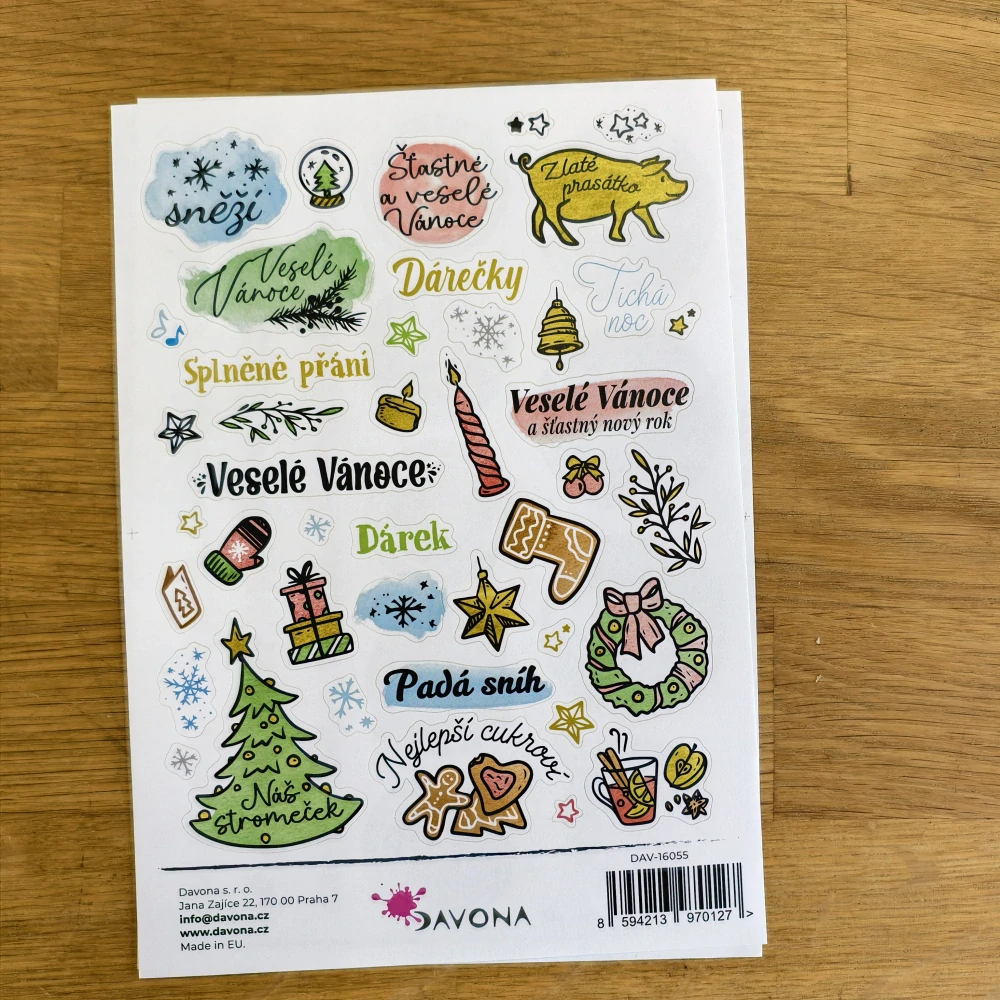 VÝPRODEJ - sada samolepek č. 10