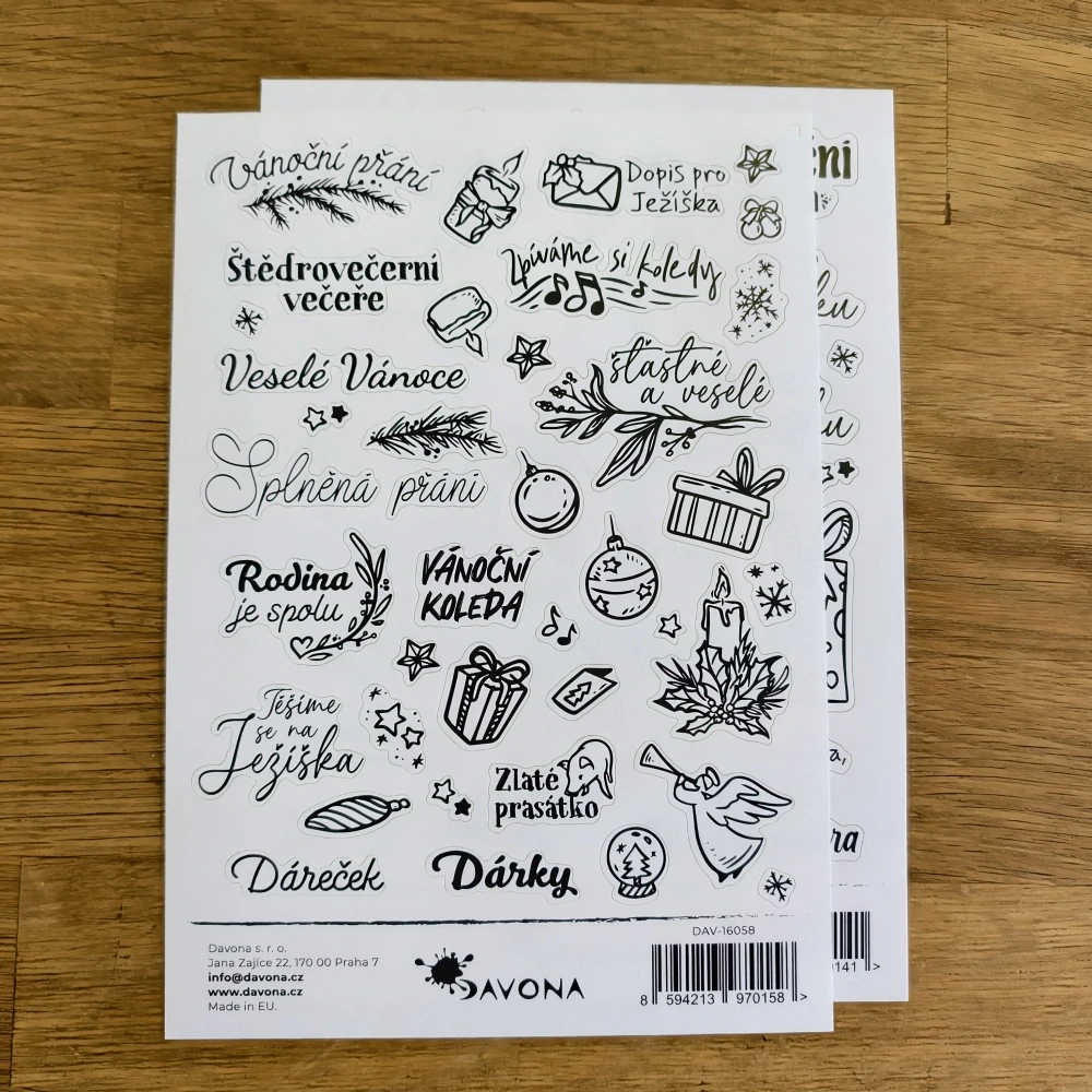 VÝPRODEJ - sada samolepek č. 9