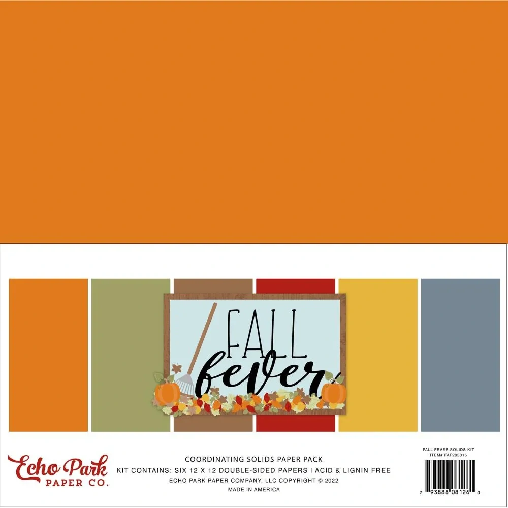 Echo Park - FALL FEVER Mega Bundle - mega sada