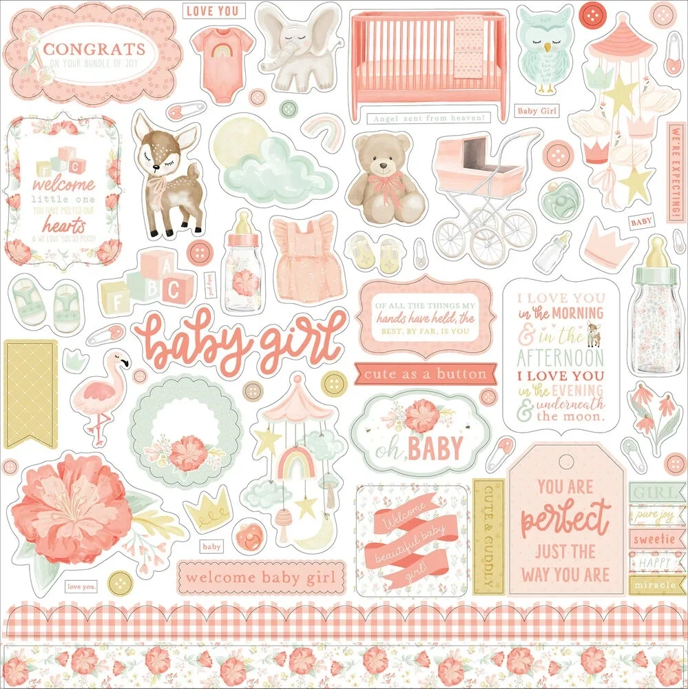 Echo Park - IT´S A GIRL Mega Bundle - mega sada