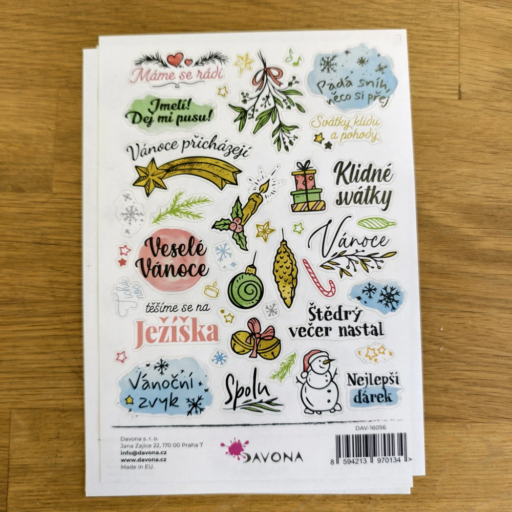 VÝPRODEJ - sada samolepek č. 10