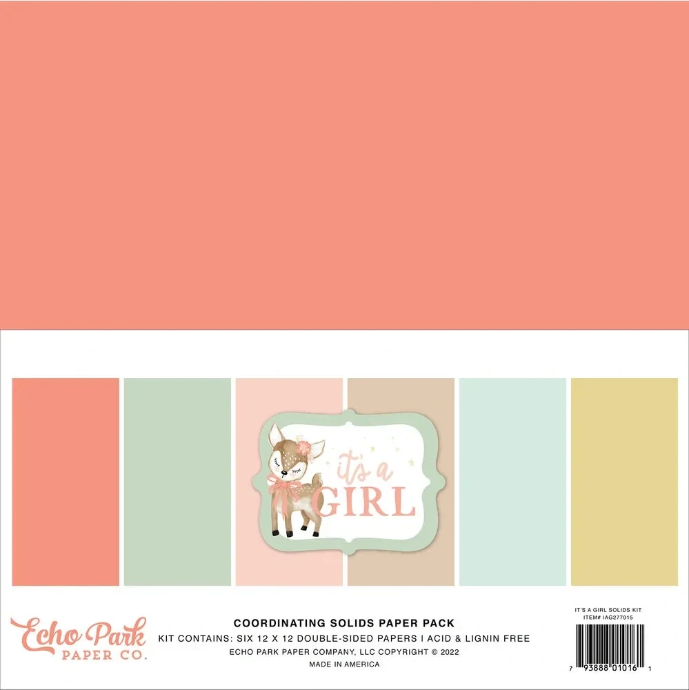Echo Park - IT´S A GIRL Mega Bundle - mega sada