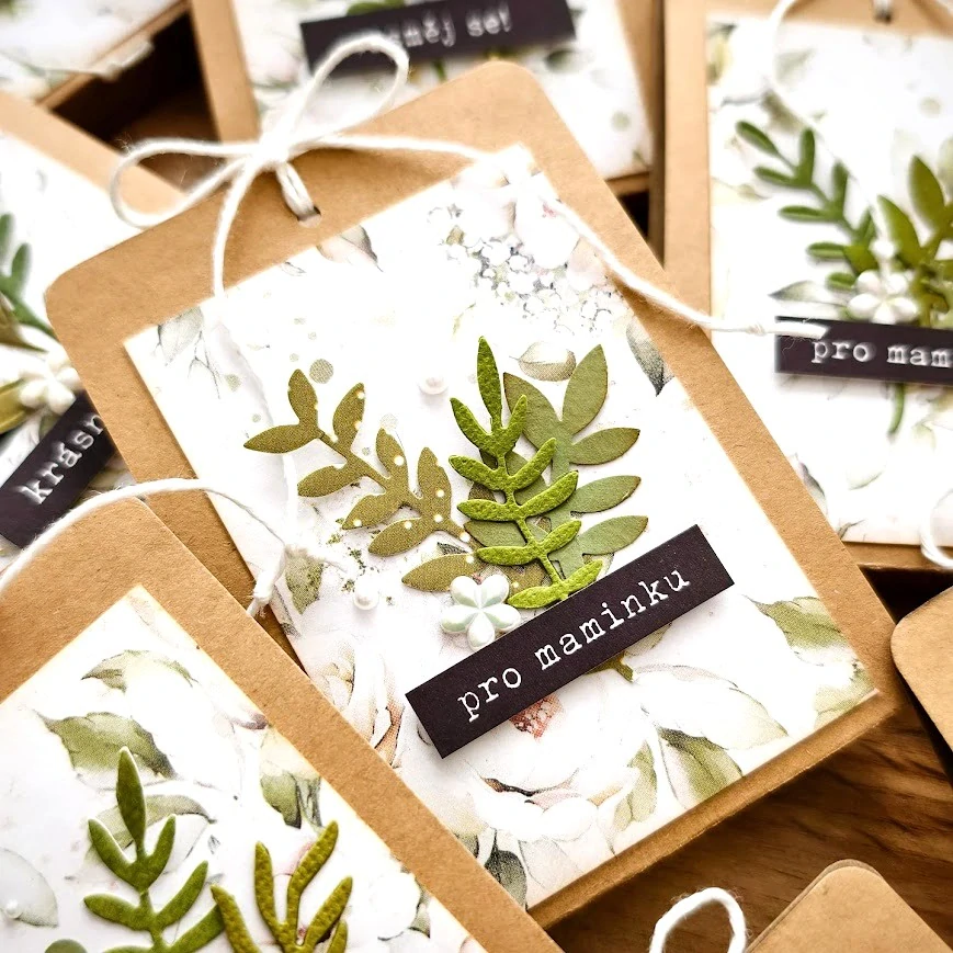 ČAJOVÁ CHVILKA | Šeptání jara - dárkové kapsičky, sada 3 ks