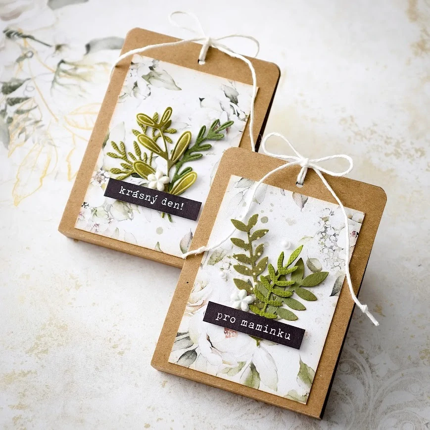 ČAJOVÁ CHVILKA | Šeptání jara - dárkové kapsičky, sada 3 ks