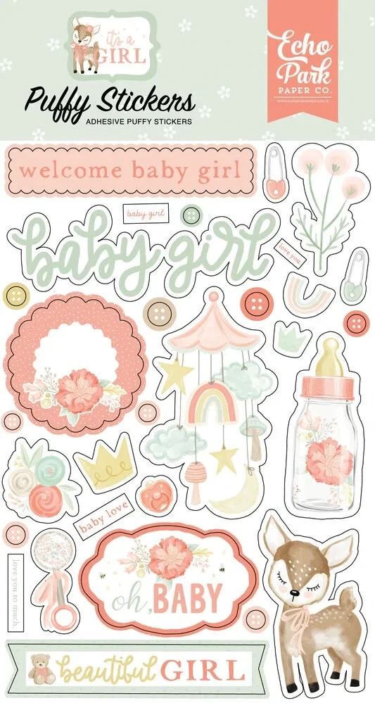 Echo Park - IT´S A GIRL Mega Bundle - mega sada