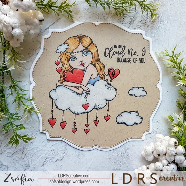 *** LDRS Creative - CLOUD NO. 9 - cling razítka