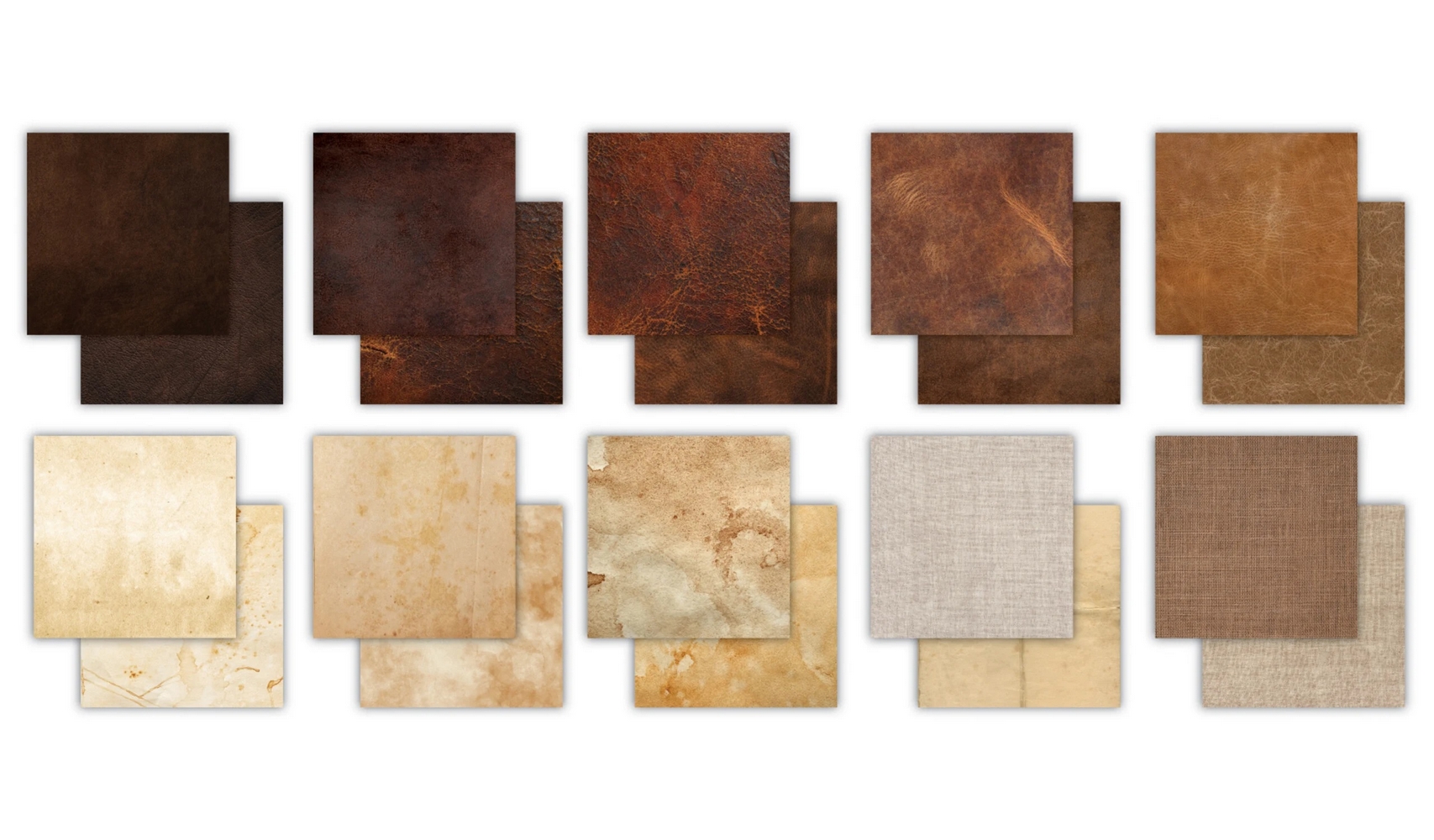 Craft Consortium - LEATHER BOUND 12x12 - scrapbookové čtvrtky