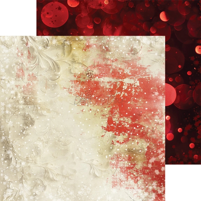 Craft O´Clock - CHRISTMAS EVERYWHERE 8x8 - scrapbookové čtvrtky