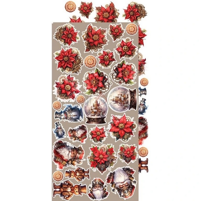 Craft O´Clock - CHRISTMAS EVERYWHERE 6x12 - elementy k vystřihování