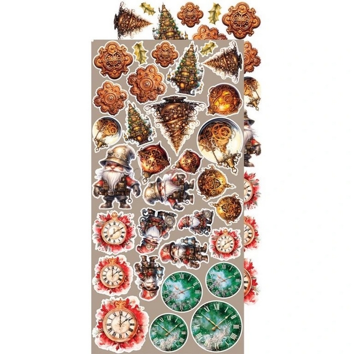 Craft O´Clock - CHRISTMAS EVERYWHERE 6x12 - elementy k vystřihování