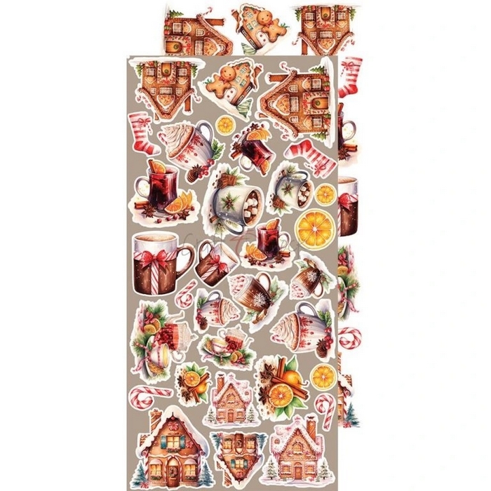 Craft O´Clock - CHRISTMAS EVERYWHERE 6x12 - elementy k vystřihování