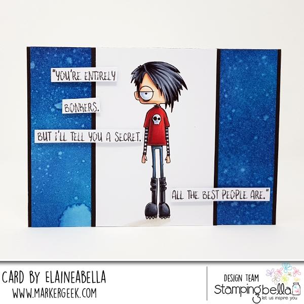 *** Stamping Bella - ODDBALL / STANDING BOY - razítka a šablony
