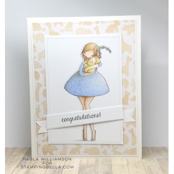 *** Stamping Bella - CURVY GIRL / WITH A NEWBORN - razítka a šablony