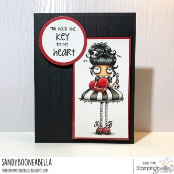*** Stamping Bella - ODDBALL / WITH A LOCK & KEY - razítka a šablony