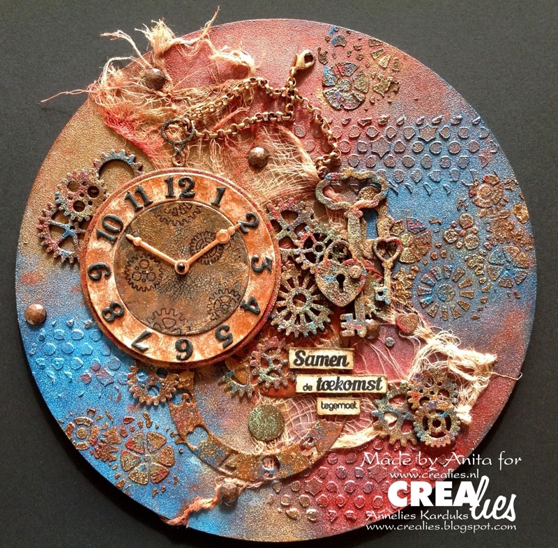 Crealies - CLOCK - vyřezávací šablony