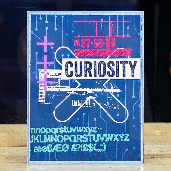 Tim Holtz - GLITCH 2 - cling razítka