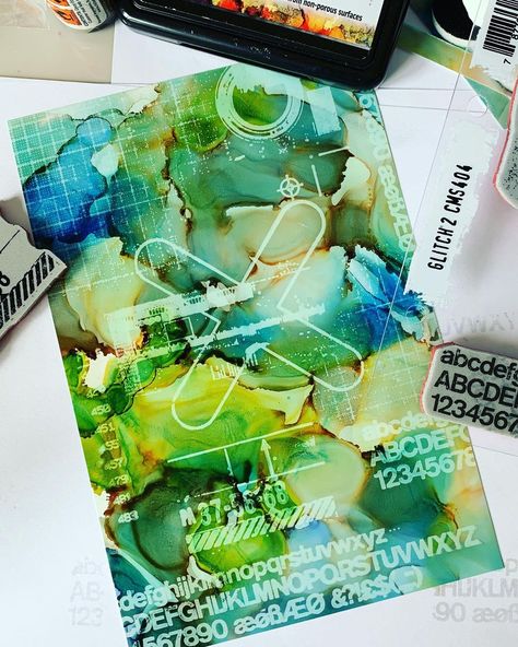 Tim Holtz - GLITCH 2 - cling razítka