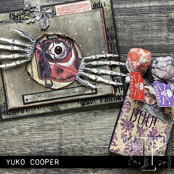 Tim Holtz - ANATOMY CHART - cling razítka