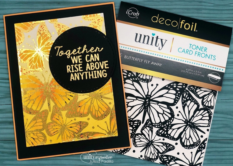 *** Thermoweb - TONER CARD FRONTS / BUTTERFLY FLY AWAY - tonerové kartičky