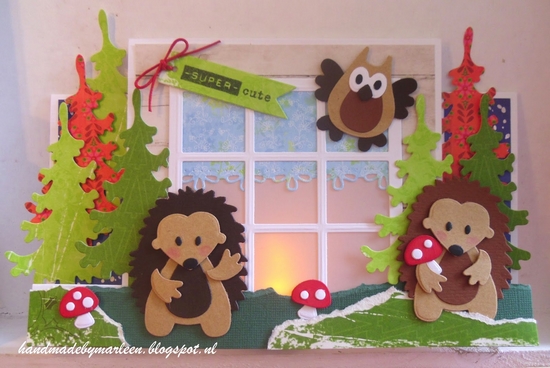 *** Marianne - ELINE´S HEDGEHOG - vyřezávací šablony