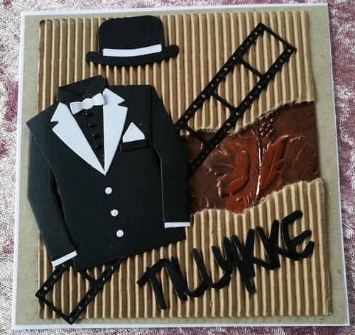 Marianne - MEN´S WARDROBE - vyřezávací šablona