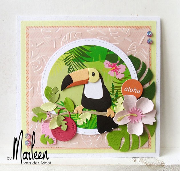 *** Marianne - TOUCAN - vyřezávací šablony