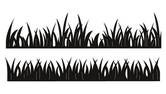 Marianne - GRASS BORDERS - vyřezávací šablony