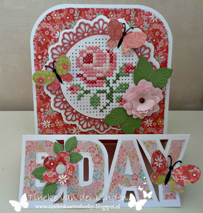Marianne - CROSS STITCH CIRCLE - vyřezávací šablona