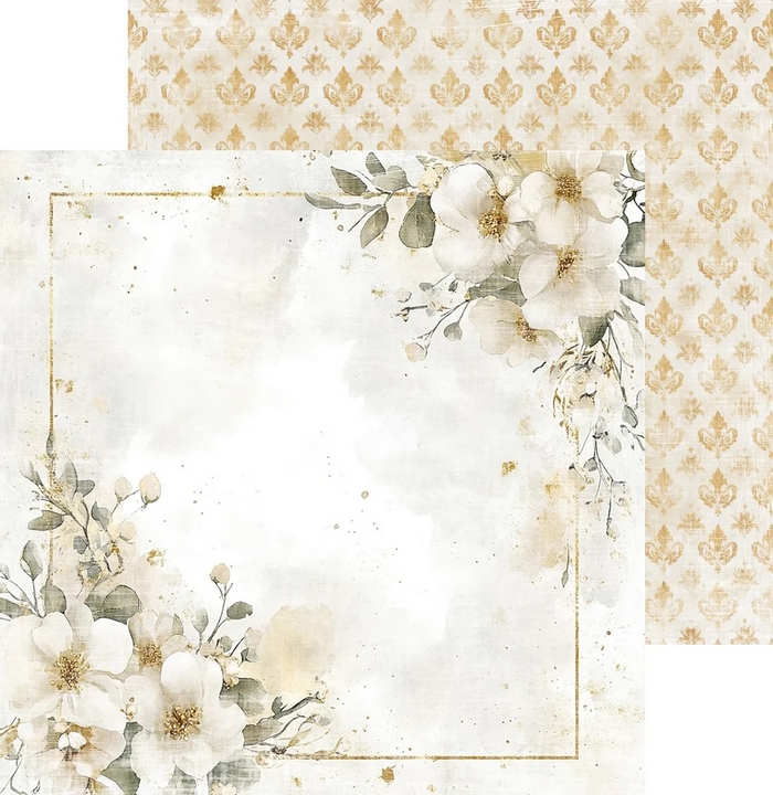 Reprint - MARRY ME 12x12 - scrapbookové papíry