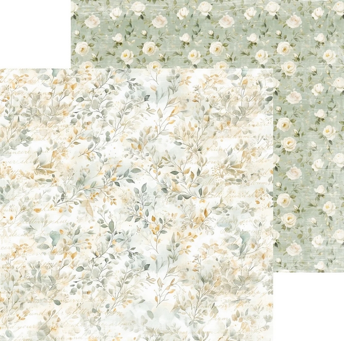 Reprint - MARRY ME 12x12 - scrapbookové papíry